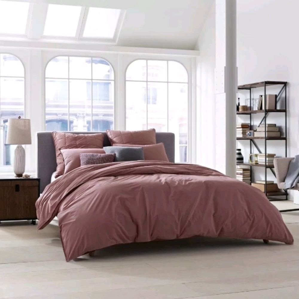 RARE Kenneth Cole New York Escape Twin Duvet & Sham Set